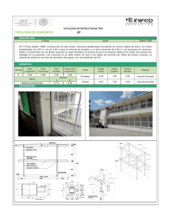 INIFED. Catalogo de estructuras.