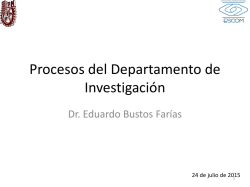 Procesos Académicos 2015 - escom