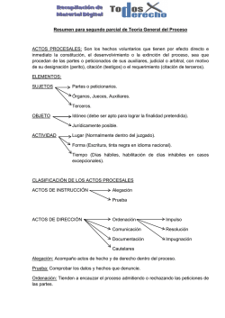 Teoria Gral del Proceso con Dioguardi 2da parte