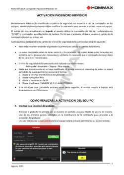 Activacion Password HIKVISION V2