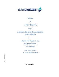 LA JUNTA DIRECTIVA ASAMBLEA GENERAL