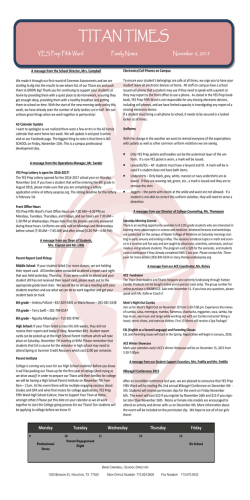 TITAN TIMES - YES Prep Public Schools