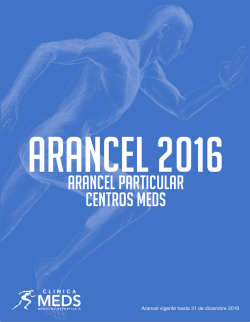 ARANCEL Particular centros meds