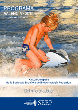 Descargar Programa Final - Sociedad Española de Endocrinología