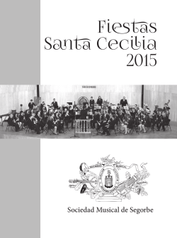 descargar PROGRAMA ACTOS - Ayuntamiento de Segorbe