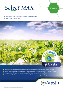 Catalogo - Arysta LifeScience