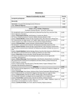 Programa del Congreso