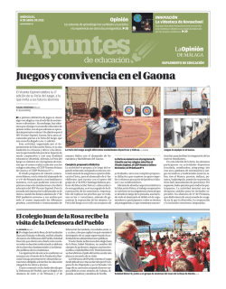 Suplemento Apuntes de Educación