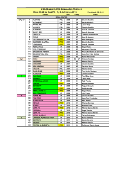 151228 CLINIC MADRID ELITES DOMA ADULTOS 2016