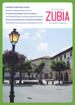 ZUBIA marzo 2015