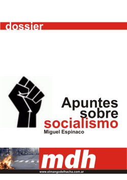dossier socialismo - El Mango del Hacha