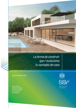 La forma de construir que r-evoluciona tu concepto de