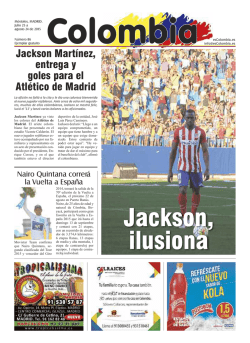 Jackson Martínez, entrega y goles para el Atlético
