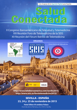 tríptico - Asociación Iberoamericana de Telesalud y Telemedicina