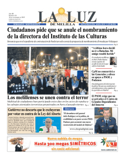 nº 121 - Luz de Melilla