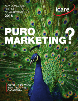 XXIV CONGRESO CHILENO DE MARKETING