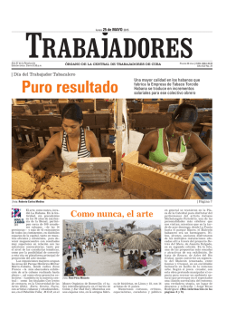 Puro resultado - Peri&oacute;dico Trabajadores