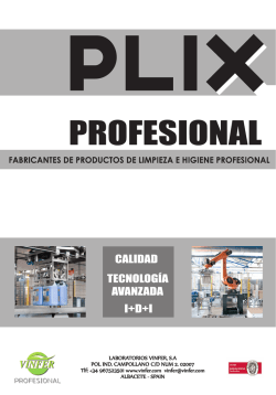 CATALOGO PLIX PROFESIONAL TZ