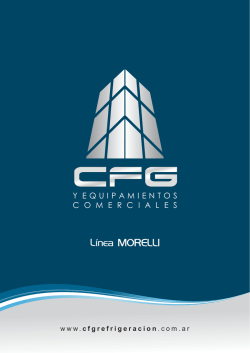 CATALOGO LINEA MORELLI.cdr - cfg refrigeracion y equipamientos