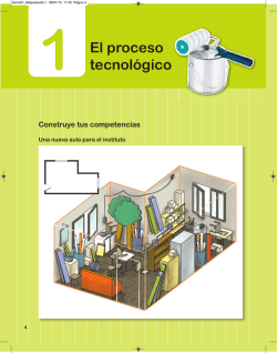 1. La tecnología y el proceso tecnológico