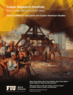 Cuban Research Institute - Florida International University
