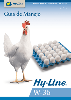 Guía de Manejo - Hy-Line International
