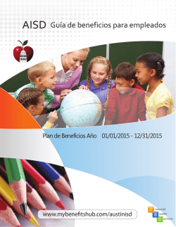Gu&iacute;a de beneficios para empleados