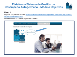 Manual del sistema  - Talento Humano Autogermana