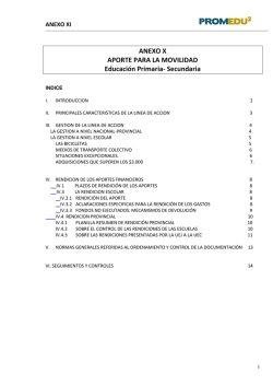 LINEA DE ACCION - SITRARED