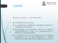 LEXNET - Ilustre Colegio de Abogados de Gijón