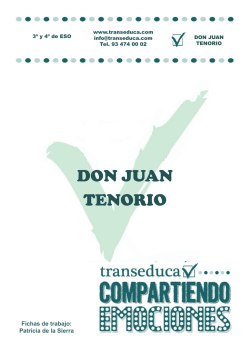 DON JUAN TENORIO