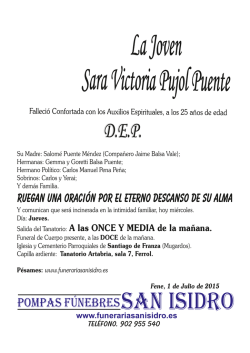 Sara Victoria Pujol Puente 2-7-2015 Franza (Mugardos)