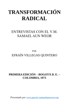 Descargar PDF - Gnosis &middot; Samael Aun Weor