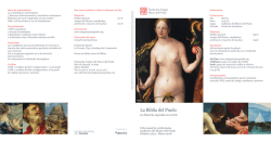 La Biblia del Prado - Fundación Amigos del Museo del Prado