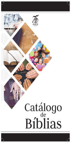 catálogo de bíblias | 2015