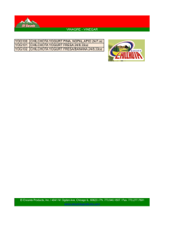 YOG100 CHILCHOTA YOGURT PINA, NOPAL,APIO 24/7.oz