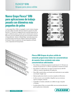 Nueva Grapa Flexco® BR6 para aplicaciones de trabajo pesado