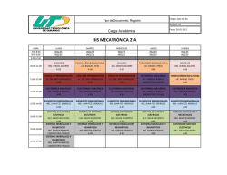 BIS MECATRÓNICA 2°A