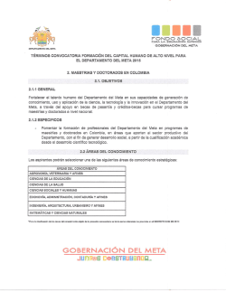 creditos becas maestrias ydoctorados en