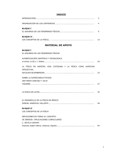 1 INDICE MATERIAL DE APOYO