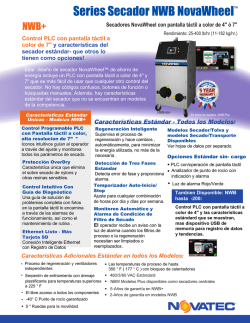 Series Secador NWB NovaWheel™