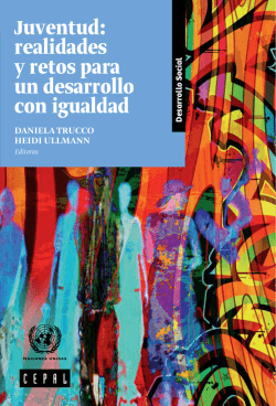 Juventud: realidades y retos para un desarrollo con igualdad