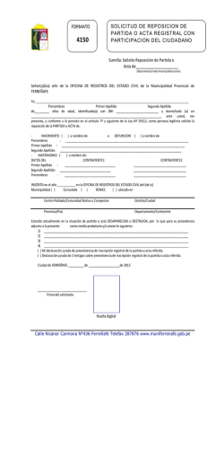 formato 4150-solicitud de reposicion de partida o acta registral con
