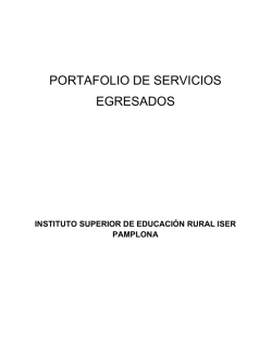 PORTAFOLIO DE SERVICIOS EGRESADOS