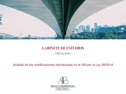 GABINETE DE ESTUDIOS - Arnaut & Iberbrokers