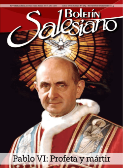 Pablo VI: Profeta y mártir