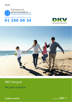 Proyecto DKV Integral - Ahorromédico.net El Comparador Social