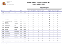 Auxilio Judicial - Ministerio de Justicia