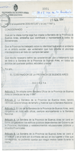 Decreto 3991-97