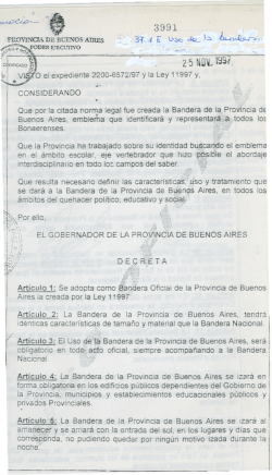 Decreto 3991-97